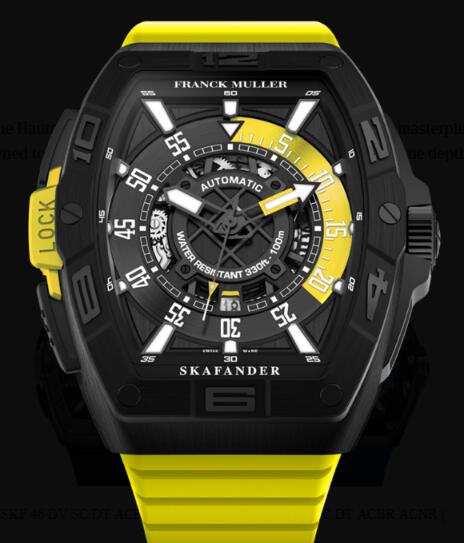 Buy Franck Muller Skafander Classic Replica Watch for sale Cheap Price SKF 46 DV SC DT TTNRBR TTNR (JA)